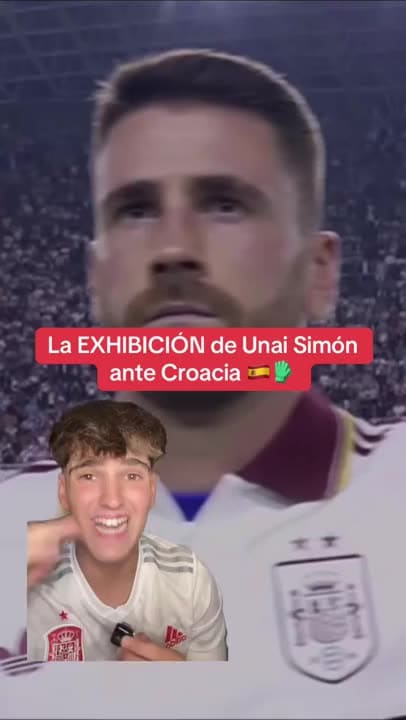 La exhibición de Unai Simón ante Croacia